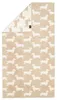 Cawö Duschtuch We love Dogs Dackel Natur Beige (80x150cm) Produktbild-Vorschau 1