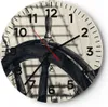 Wanduhr - Rund - Glasuhr - Rad Boot Schiff Reise - 40x40cm Produktbild-Vorschau 1