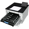 A color laser printer with its toner cartridges pulled out. Náhled obrázku produktu