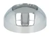 A chrome-plated dome-shaped cap with an open top, likely a spare part for plumbing or lighting fixtures. Produktbild-Vorschau