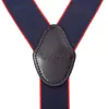 DonDon Herren Hosenträger 3,5 cm breit 4 Clips mit braunem Produktbild-Vorschau 4