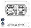 NORDIC WARE Gugelhupfform Polar Express, 9 Stück, silber Produktbild-Vorschau 11