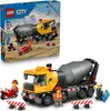 LEGO City Betonmischer - Lehrreiches Baufahrzeug Spielzeug Produktbild-Vorschau 1
