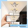 ZMH LED Deckenleuchte 12W Deckenlampe Wohnzimmer Modern Produktbild-Vorschau 3