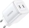 Gan 2 X USB-C 45W rychlonabíječka Qc Pd Ugreen Cd294 - bílá Náhled obrázku produktu 2