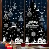 Fensterbilder Weihnachten Selbstklebend Schneeflocken PVC Produktbild-Vorschau 2
