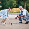Billes de pétanque Relaxdays, lot de 8 billes en métal avec Voir les images du produit 3