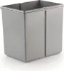 Naber Ersatzeimer, alu grau (16 Liter).  - Mülleimer Produktbild-Vorschau 1