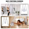 VEVOR Aerial Yoga Hängematte mit Yogarahmen 6 x 2,6 m, Weiß Produktbild-Vorschau 6