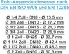 Edelstahl Panzerschlauch 1/2" Zoll Bogen 30cm 300mm Produktbild-Vorschau 7