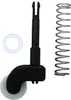 WEDO 0201801 Ersatzrollen für Rollhocker, aus Kunststoff Anteprima dell’immagine prodotto 4