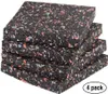 A stack of four square anti-vibration pads. Podgląd zdjęcia produktu