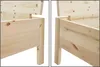 Metallfreies Doppelbett Holzbett Zirbe massiv 140x200 mit Produktbild-Vorschau 8