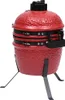 vidaXL 2 v 1 Kamado-Grill Smoker Ceramic 56 cm Rot Náhled obrázku produktu 4
