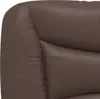 vidaXL Bett mit Matratze "Hvar" Braun 90x200 cm Kunstleder Produktbild-Vorschau 5