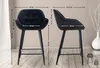 Set di 2 sgabelli da bar modello Gibson, con schienale Anteprima dell’immagine prodotto 2