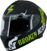 Broken Head Integralhelm Adrenalin Therapy 4X Schwarz-Weiß Produktbild-Vorschau 6