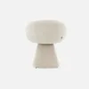 sweeek - Drehsessel 180° mit Baumwollbezug - Beige Produktbild-Vorschau 2