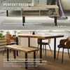 ML-Design Set di 4 gambe per tavolo I-Design 42 cm Nero Anteprima dell’immagine prodotto 6