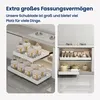 Heikoeco® weißfarbene erweiterbare Teleskopschublade mit Produktbild-Vorschau 6