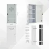 Theo&Cleo Medizinschrank Edelstahl abschließbar Produktbild-Vorschau 8
