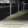 Woodstore24 - WPC Sichtschutzzaun - anthrazit – 2 x Zaun & Produktbild-Vorschau 5