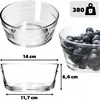 KADAX Salatschüssel, Servierschale aus Glas, Produktbild-Vorschau 3