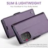 A close-up marketing image of a purple phone case, showing its slim profile and camera protection. Produktbild-Vorschau