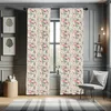 ABAKUHAUS Tende botaniche vintage, tende, bouquet di fiori Anteprima dell’immagine prodotto 4