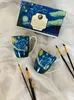 Set di 2 tazze da caffè Van Gogh Starry Night in Anteprima dell’immagine prodotto 8