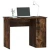 vidaXL Schreibtisch Räuchereiche 100x55x75 cm Holzwerkstoff Produktbild-Vorschau 3