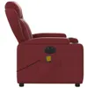 The Living Store Massagesessel Elektrisch Weinrot Produktbild-Vorschau 10