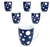 Pula dunkelblau Punkte 6er Set Kaffeebecher 300ml Produktbild-Vorschau 1
