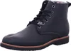 A single black leather boot is shown against a white background. Produktbild-Vorschau
