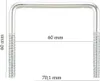 Montagesatz Dachträger Dachbox U-Bügel 60 mm Dachkoffer Produktbild-Vorschau 4