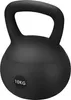 A black kettlebell is shown against a white background. Náhľad obrázku produktu