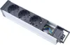 as-Schwabe 3-fach Steckdosenleiste RACK 10 Zoll Netzwerk Produktbild-Vorschau 2