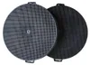 2 Kohlefilter Aktivkohlefilter Ø 210mm kompatibel zu WPro Produktbild-Vorschau 1