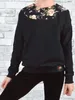 KMISSO Mädchen Pullover mit Motiv Schwarz 122 Produktbild-Vorschau 2