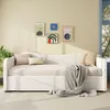 Letto imbottito Flieks 90x200 cm con letto estraibile, Anteprima dell’immagine prodotto 3