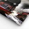 Bild auf Leinwand - Leinwandbild - Dampflokomotive Gleise Produktbild-Vorschau 5
