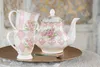 Clayre & Eef Tasse 300 ml Rosa Weiß Porzellan Rosen Produktbild-Vorschau 5