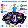 Tanzmatte, Musikmatte, 6-Tasten-Rhythmus-Step-Spielmatte, Produktbild-Vorschau 3
