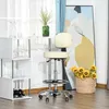 HOMCOM Barhocker Drehstuhl Höheverstellbarer Barstuhl mit Produktbild-Vorschau 2
