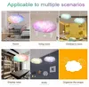 LED Wolken Deckenlampe RGB Gewitterwolke Lightning Lampe Produktbild-Vorschau 4