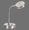 JUST LIGHT HENSKEN LED Tischleuchte Warmweiss 5W stahl Produktbild-Vorschau 2