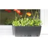 blumentopf kasten balkon geländer einsatz 50cm Braun Produktbild-Vorschau 4