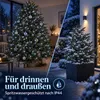 LED-Lichterkette außen 1000 LEDs 20 m kaltweiß mit Timer Produktbild-Vorschau 4