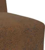 vidaXL Divano modulare senza braccioli, marrone, 55 x 74 x Anteprima dell’immagine prodotto 6