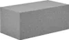 A 3D rendering of a gray rectangular block, likely a coffee table, on a white background. Produktbild-Vorschau